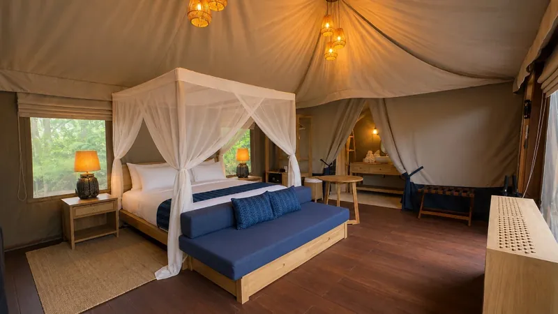 Arun, the highest tent in camp